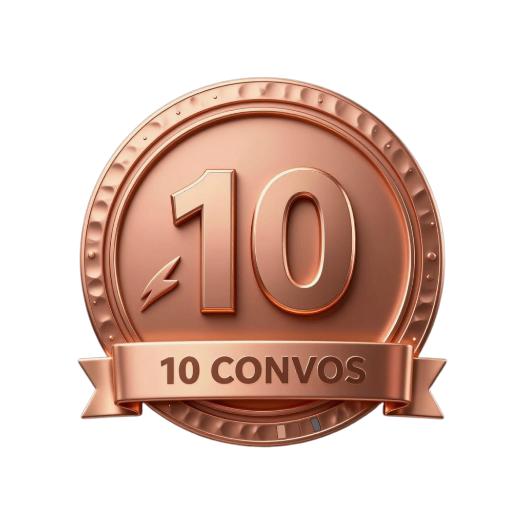 10 Convos badge