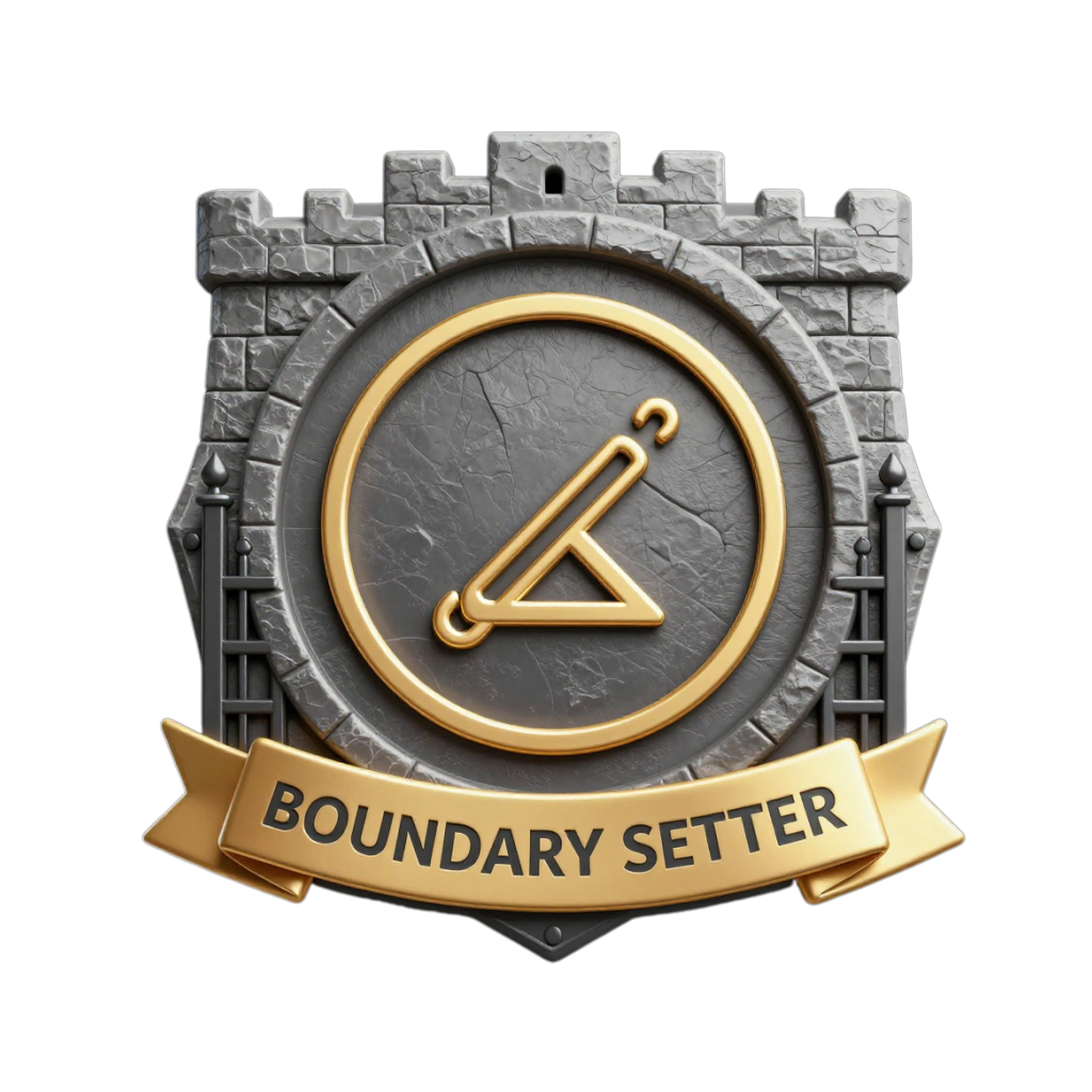 Boundary Setter badge