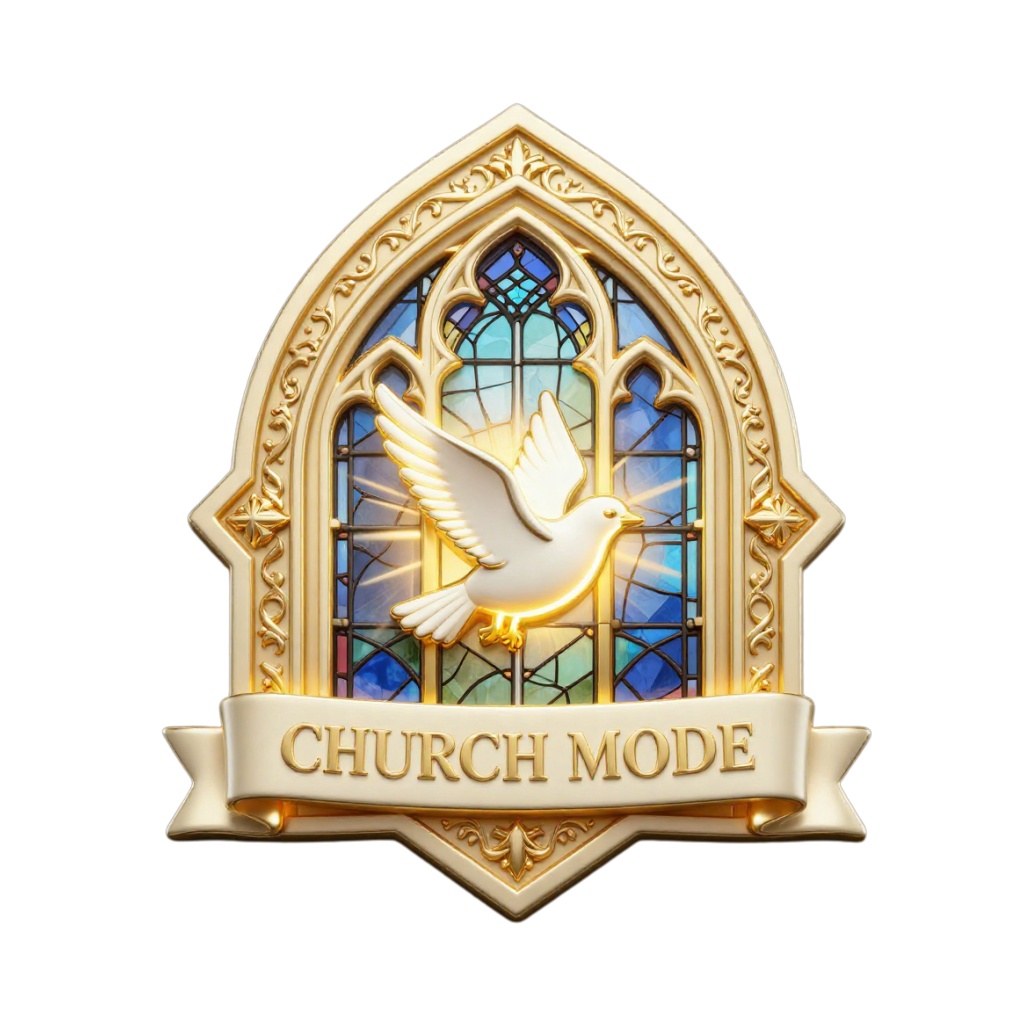 Church Mode badge