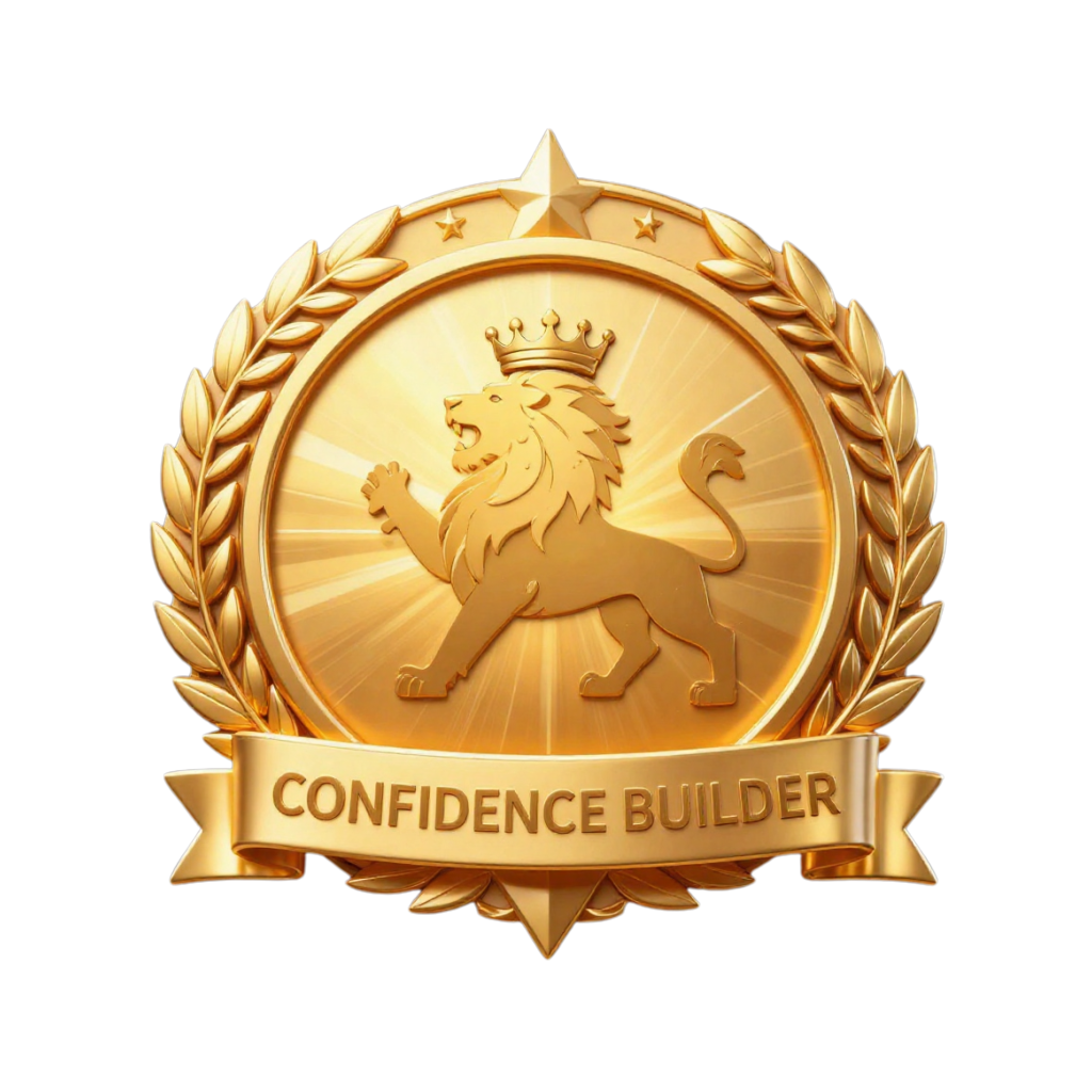 Confidence Builder badge