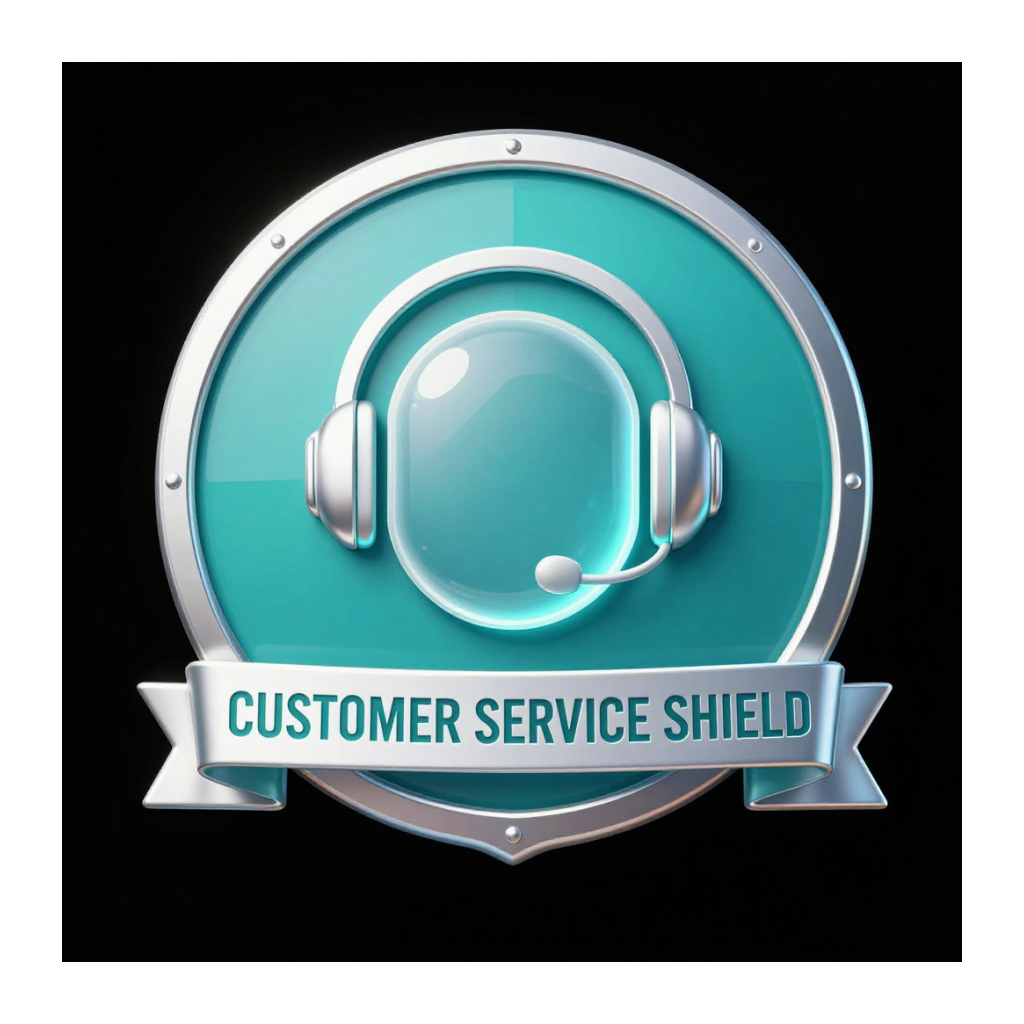 Customer Service Shield badge