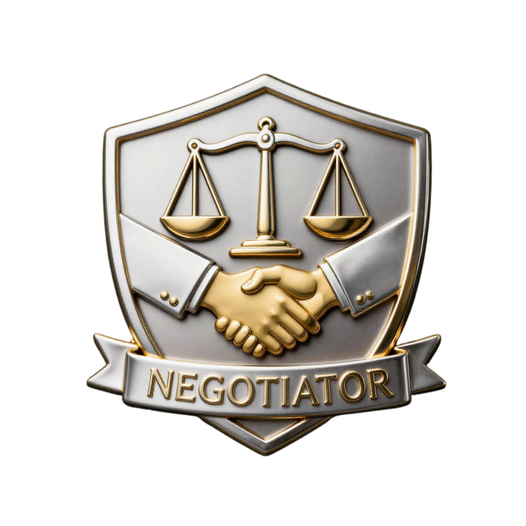 Negotiator badge