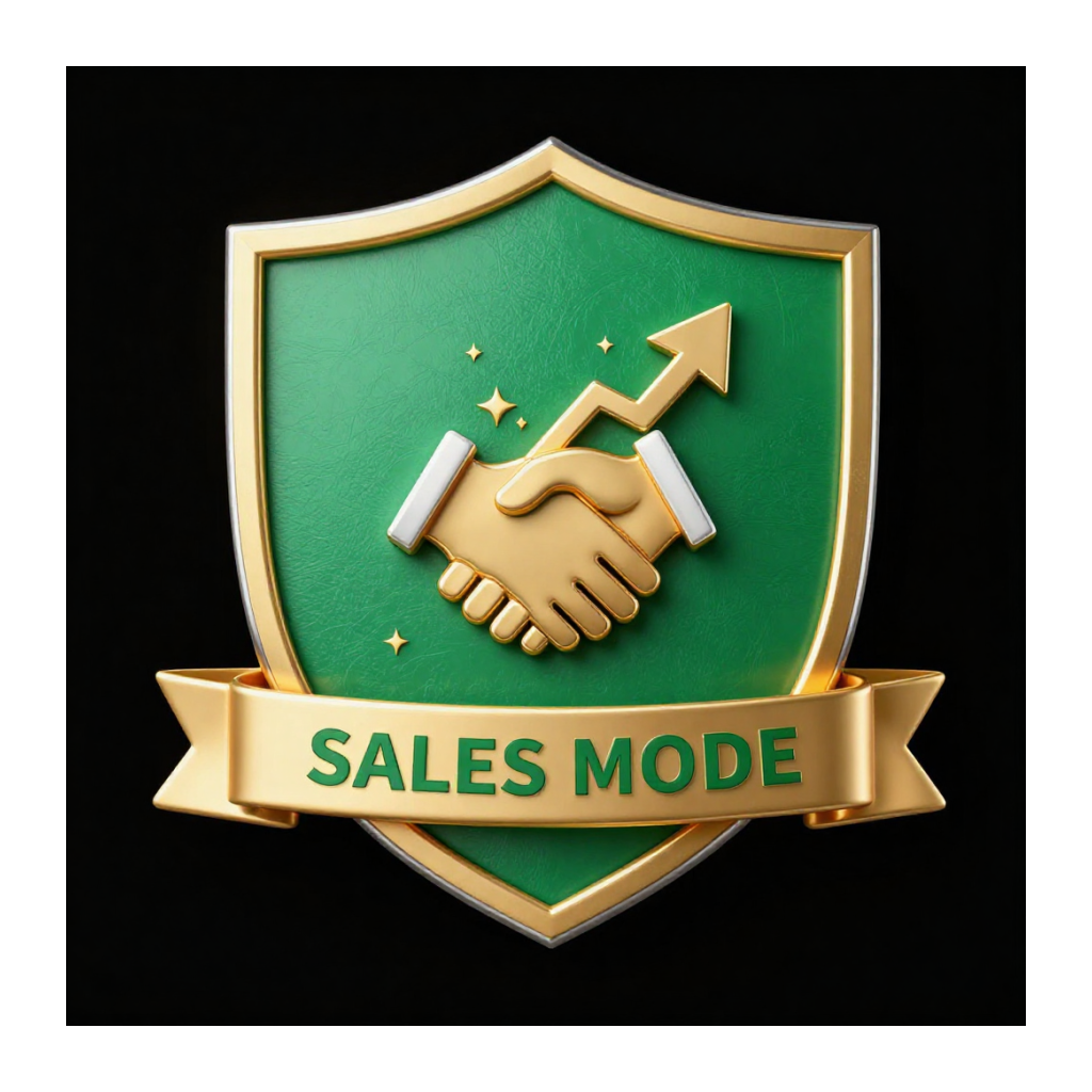 Sales Mode badge