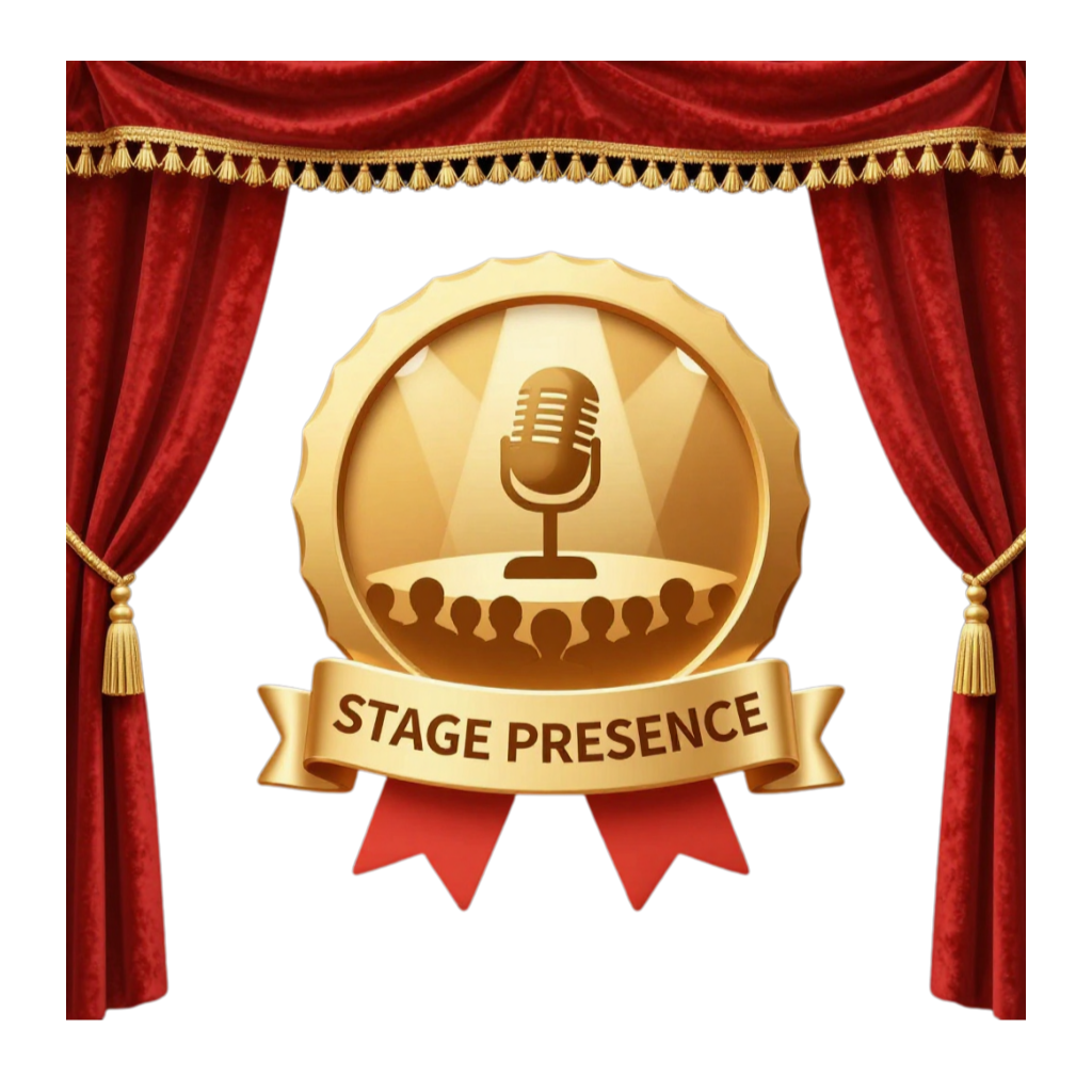 Stage Presence badge