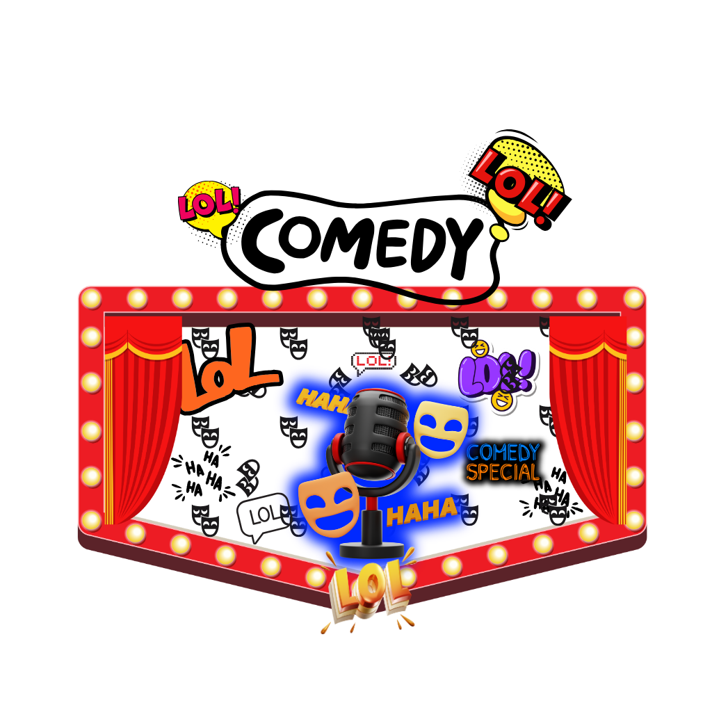 Comedy mode badge