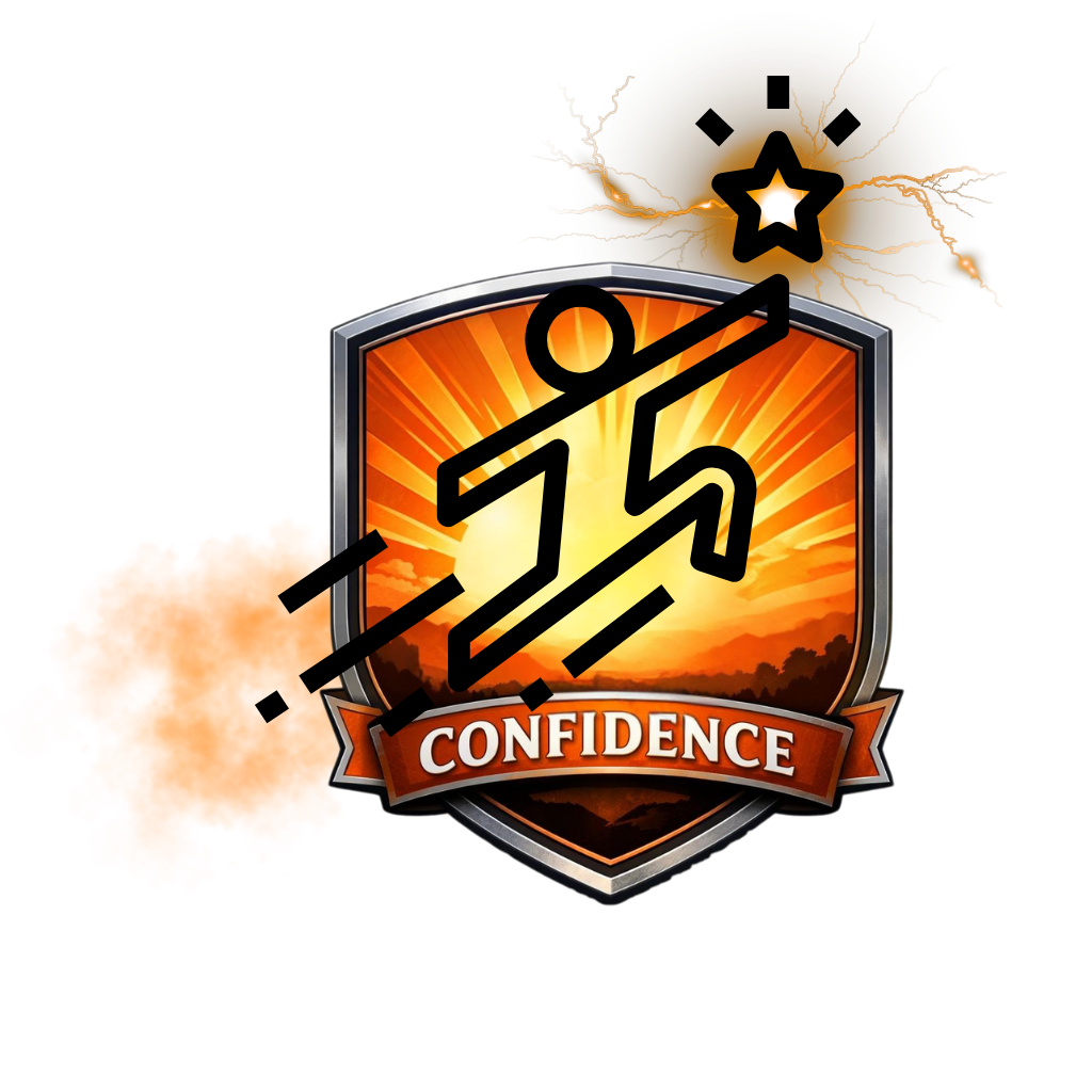 Confidence mode badge